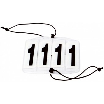 Busse Startnummerhouder 4 Cijfers