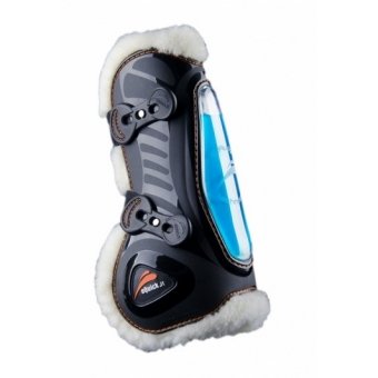 eQuick eShock Fluffy Peesbeschermers Zwart