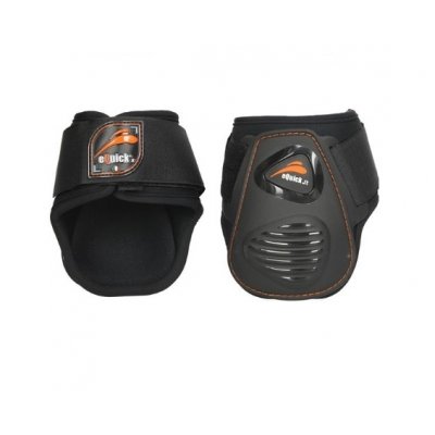 eQuick eLight Strijklappen Velcro Zwart