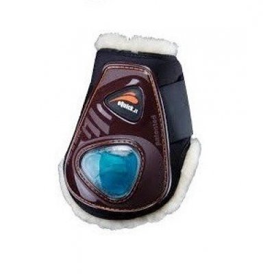 eQuick eShock Fluffy Strijklappen Velcro  Bruin